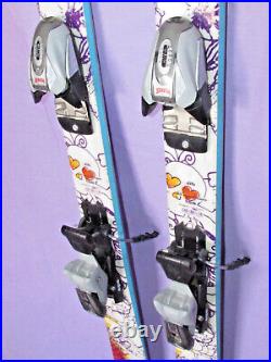 TWIN TIP,NEW Primal wood ski,155cm  w/used Speed Point Marker Bindings, Fitting 