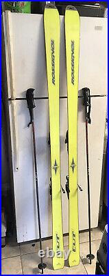 Rossignol Cut 10.4 Skis 184 72 With Marker M5 Bindings + Goody 7101 Poles