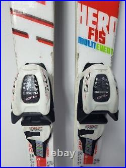 Rossignol Hero FIS F9 132 cm Ski + Marker 7 Bindings Winter Fun