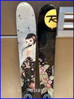 Rossignol S110W Women's Twin Tip Powder Skis, 159cm with Marker 9.0 Demo Bindings Rossignol S110W Women's Twin Tip Powder Skis, 159cm with Marker 9.0 Demo Bindings