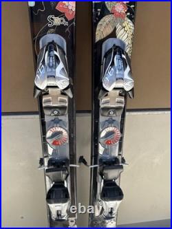 Rossignol S110W Women's Twin Tip Powder Skis, 159cm with Marker 9.0 Demo Bindings Rossignol S110W Women's Twin Tip Powder Skis, 159cm with Marker 9.0 Demo Bindings