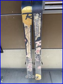 Rossignol S110W Women's Twin Tip Powder Skis, 159cm with Marker 9.0 Demo Bindings Rossignol S110W Women's Twin Tip Powder Skis, 159cm with Marker 9.0 Demo Bindings