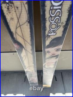 Rossignol S110W Women's Twin Tip Powder Skis, 159cm with Marker 9.0 Demo Bindings Rossignol S110W Women's Twin Tip Powder Skis, 159cm with Marker 9.0 Demo Bindings