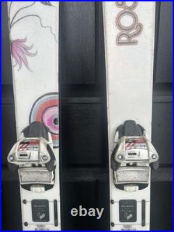 Rossignol S2 Women's twin tip Skis 160cm With Marker Squire Binding Fresh Wax