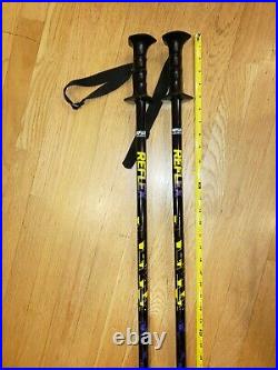 Rossignol SRX Super 160CM Skis With Marker M27 Bindings & Blk Reflex 132cm Poles