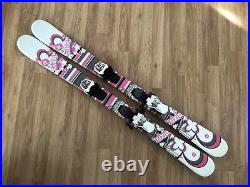 Rossignol Trixie 123cm Twin Tip Skis with Marker Bindings