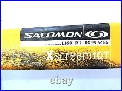 SALOMON X SCREAM 160 cm Skies Marker 28V Bindings L160 R17 SC 99 64 86 YELLOW