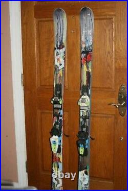 SCOTT 85 168cm Twin Tip SKIS with MARKER Bindings