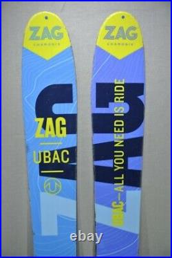 SKIS Touring light skis -ZAG UBAC- Marker TOUR binding & SKINS-178cm