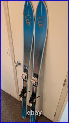 Salomon BBR 8.9 Skis 186 cm withMarker Squire 11 Adjustable Bindings