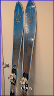 Salomon BBR 8.9 Skis 186 cm withMarker Squire 11 Adjustable Bindings