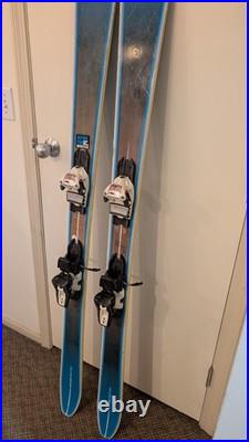 Salomon BBR 8.9 Skis 186 cm withMarker Squire 11 Adjustable Bindings