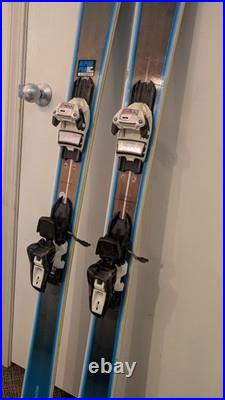 Salomon BBR 8.9 Skis 186 cm withMarker Squire 11 Adjustable Bindings