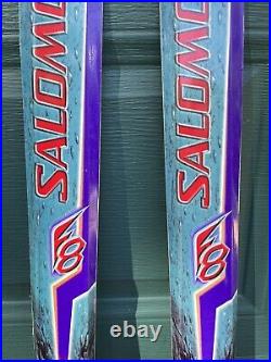 Salomon Force 8 Skis Marker M31 Bindings 180cm Retro Vintage EUC Made In France