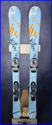 Salomon Kitten Twintip Ski Size 121 CM With Marker Bindings