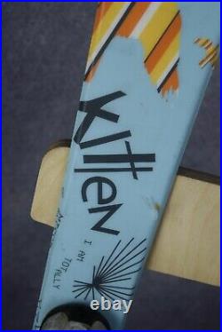 Salomon Kitten Twintip Ski Size 121 CM With Marker Bindings
