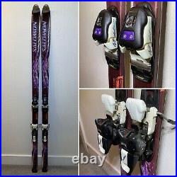 Salomon Monocoque Skis Evolution Lite 71 inch with Marker Twin cam Bindings FRANCE