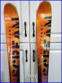Salomon Scream Limited 170cm Skis Spaceframe + Marker Titanium 1100 Bindings
