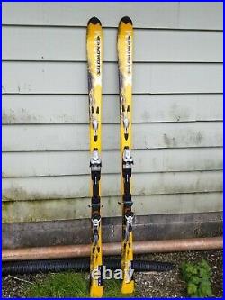 Salomon X-Scream 195 cm Skis with Marker Titanium 1200 Bindings