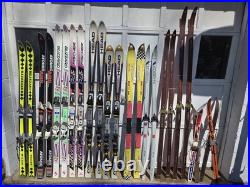 Selling Individually 15 Pair Of Vintage Snow Skis. Multiple Manufacturers