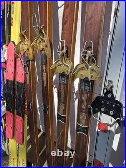 Selling Individually 15 Pair Of Vintage Snow Skis. Multiple Manufacturers