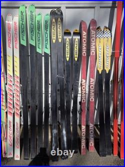 Selling Individually 15 Pair Of Vintage Snow Skis. Multiple Manufacturers
