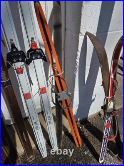 Selling Individually 15 Pair Of Vintage Snow Skis. Multiple Manufacturers