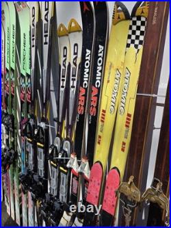 Selling Individually 15 Pair Of Vintage Snow Skis. Multiple Manufacturers