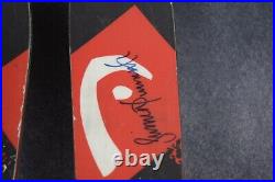 Signed Head The Caddy Skis Size 184 CM With New Marker Bindings