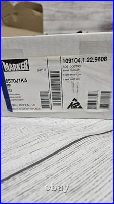 Ski Bindings MARKER ERP 10.0 DIN/ ISO 2,5 -10 Silver/Black