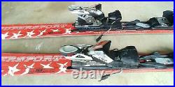Used Volkl Supersport 5 Star Red Skis 168cm withMarker Motion AT Bindings DOWNHILL