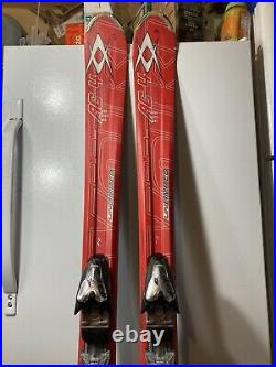 VOLKL AC4 UNLIMITED 163 Cm Skis with MARKER iPT MOTION Adjustable Bindings