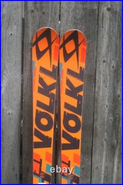 VOLKL RACETIGER GS WC 140 cm Skis with Marker 7.0 Adjustable Bindings