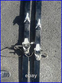 Vintage 1960s Used Head 360 Downhill Skis Look & Marker Bindings 210cm