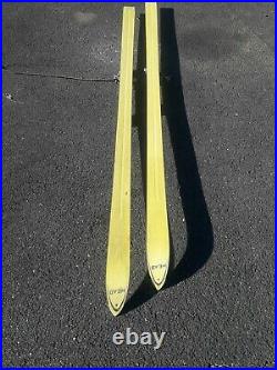 Vintage 1960s Used Head 360 Downhill Skis Look & Marker Bindings 210cm
