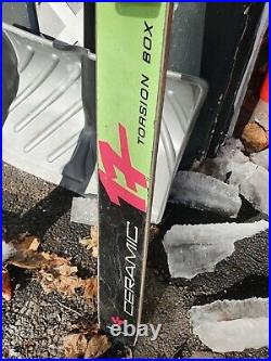 Vintage Dynamic VR 17 180 downhill Skis with Marker Bindings