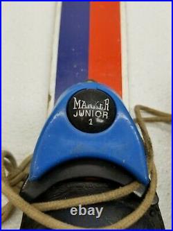 Vintage Fischer Jet Star Skis With Marker Junior Bindings & Size 38 Shoes/Boots