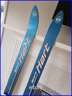 Vintage HART Freespirit Skis with Marker Bindings 160-85614585 Blue & White