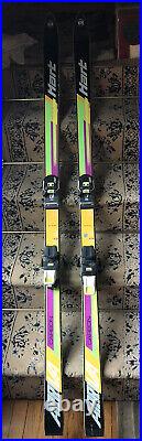 Vintage Hart Arriva Olympic Carbon Fiber Freestyle Skis Marker M38 Binding OFFER