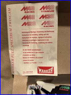 Vintage Marker Titanium M48 Racing Ski Bindings New Inbox Hardware Full Spectrum
