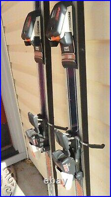 Vintage Swallow Injection GS160 GS 160 Snow Skis with Marker Bindings 190cm