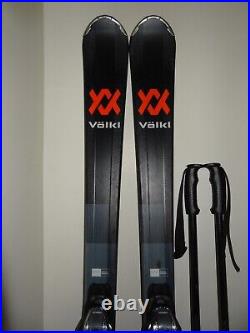 Volk Deacon 72 158cm Skis with Marker Motion Bindings +Nordic Alpine Classic Poles
