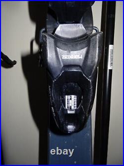 Volk Deacon 72 158cm Skis with Marker Motion Bindings +Nordic Alpine Classic Poles