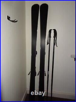 Volk Deacon 72 158cm Skis with Marker Motion Bindings +Nordic Alpine Classic Poles