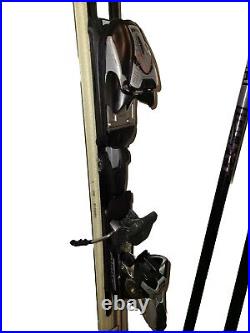 Volki AX-3 Gamma Skis 1560mm WithMarker M12 Bindings/Poles & Ski Bag