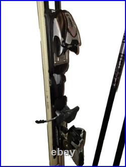Volki AX-3 Gamma Skis 1560mm WithMarker M12 Bindings/Poles & Ski Bag