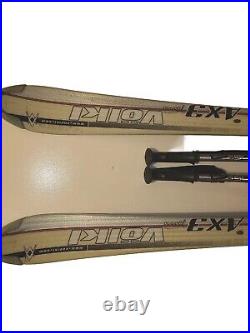 Volki AX-3 Gamma Skis 1560mm WithMarker M12 Bindings/Poles & Ski Bag