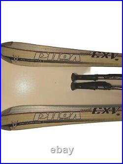 Volki AX-3 Gamma Skis 1560mm WithMarker M12 Bindings/Poles & Ski Bag