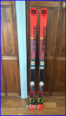 Volkl 161 Cm Race Tiger Giant Slalom Skis / Marker 10 Bindings