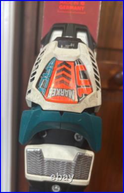 Volkl 161 Cm Race Tiger Giant Slalom Skis / Marker 10 Bindings